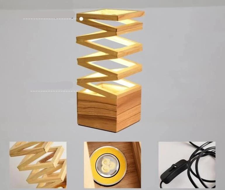 Ludwig - Akkordeon-Schreibtischlampe